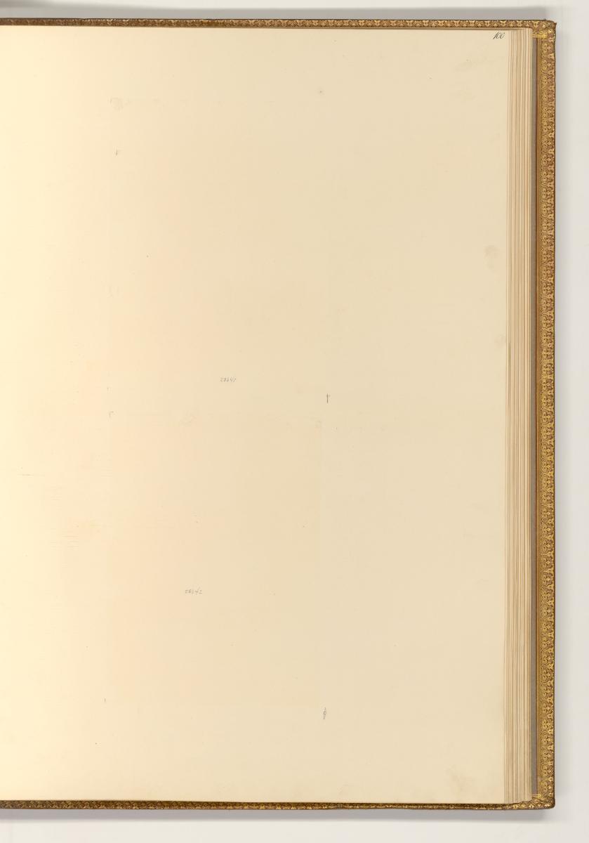 Druckgrafiken nach François Boucher, Leerseite durch Entnahme, Inv. Nr.: Frankreich nach Sektio…