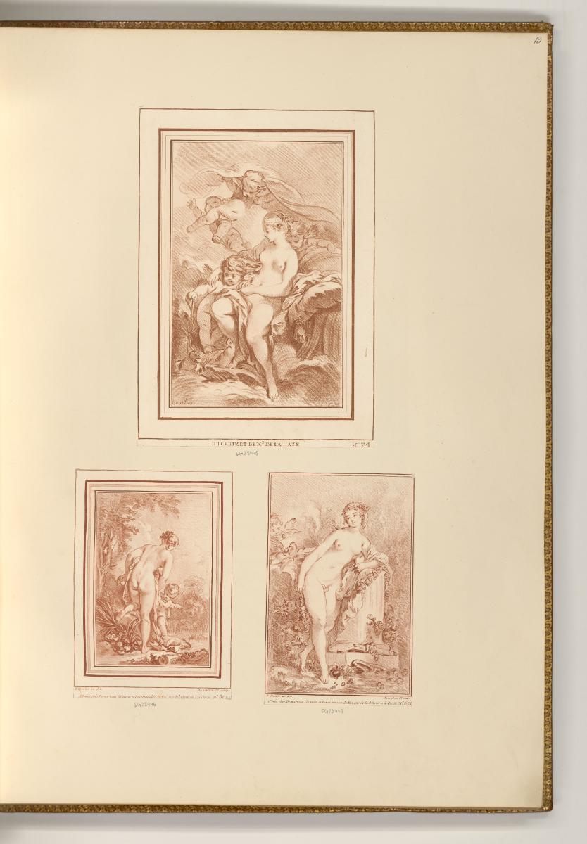 Druckgrafiken nach François Boucher, Venus, Inv. Nr.: Frankreich nach Sektionen II/40, F/II/40/…