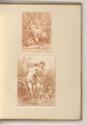 Druckgrafiken nach François Boucher, Venus mit Amor; Venus und Nymphe, Inv. Nr.: Frankreich nac…