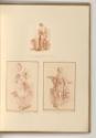 Druckgrafiken nach François Boucher, Frauen in antiken Gewändern, Inv. Nr.: Frankreich nach Sek…