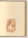 Druckgrafiken nach François Boucher, Frau mit Buch, Inv. Nr.: Frankreich nach Sektionen II/40, …