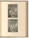 Druckgrafiken nach François Boucher, Le petit menage; La petite maitresse d'ecole, Inv. Nr.: Fr…