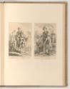 Druckgrafiken nach François Boucher, Le paquet incommode; Le mérite de tout pais, Inv. Nr.: Fra…