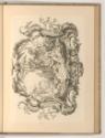 Druckgrafiken nach François Boucher, Kartusche mit Landschaft und Hirten, Inv. Nr.: Frankreich …