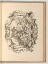 Druckgrafiken nach François Boucher, Kartusche mit pastoraler Szene, Inv. Nr.: Frankreich nach …