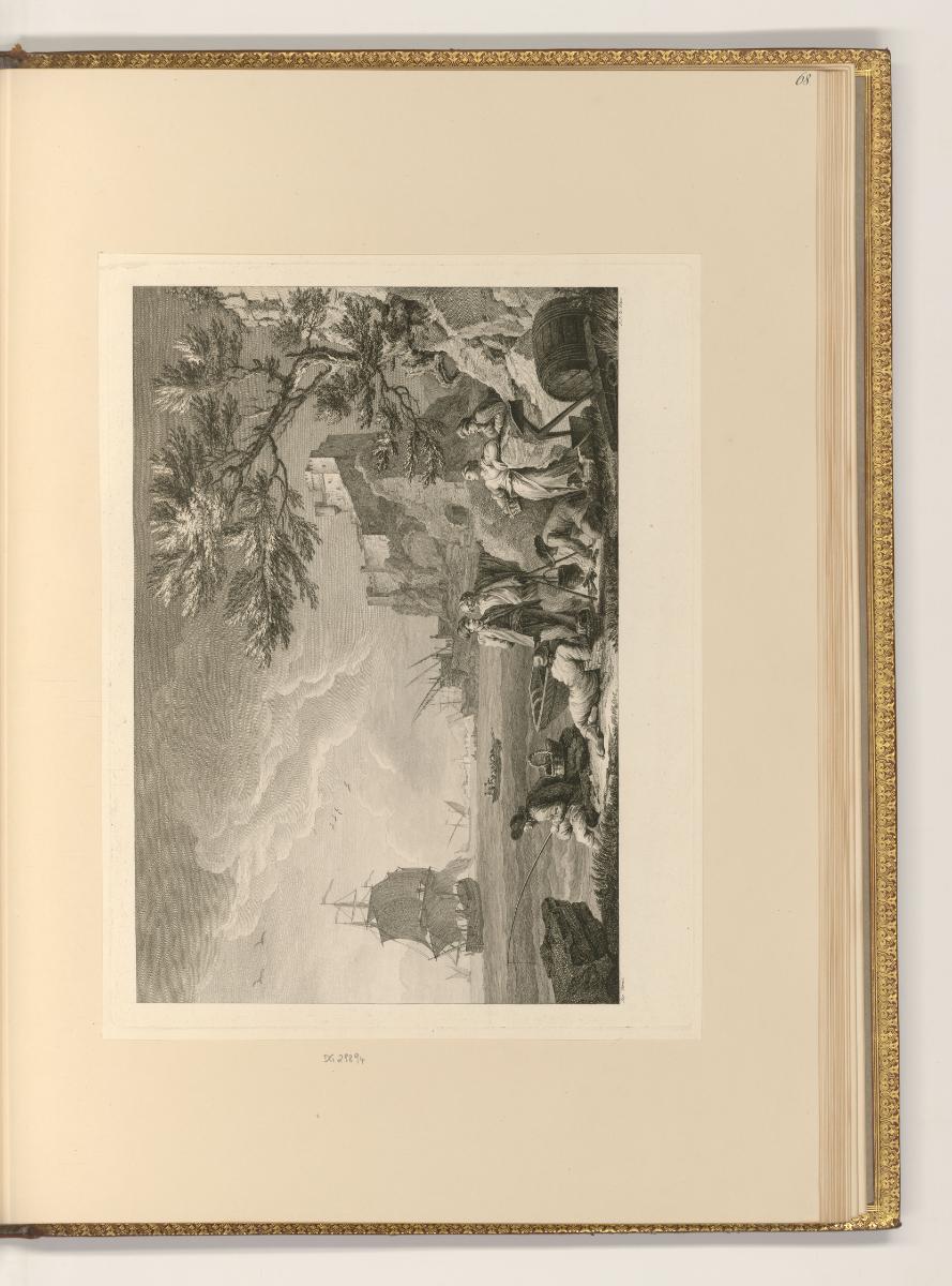 Druckgrafiken nach Claude-Joseph Vernet, Blick auf Bayonne, Inv. Nr.: Frankreich nach Sektionen…