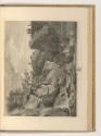 Druckgrafiken nach Claude-Joseph Vernet, Bergige Flusslandschaft mit Wasserfall, Inv. Nr.: Fran…