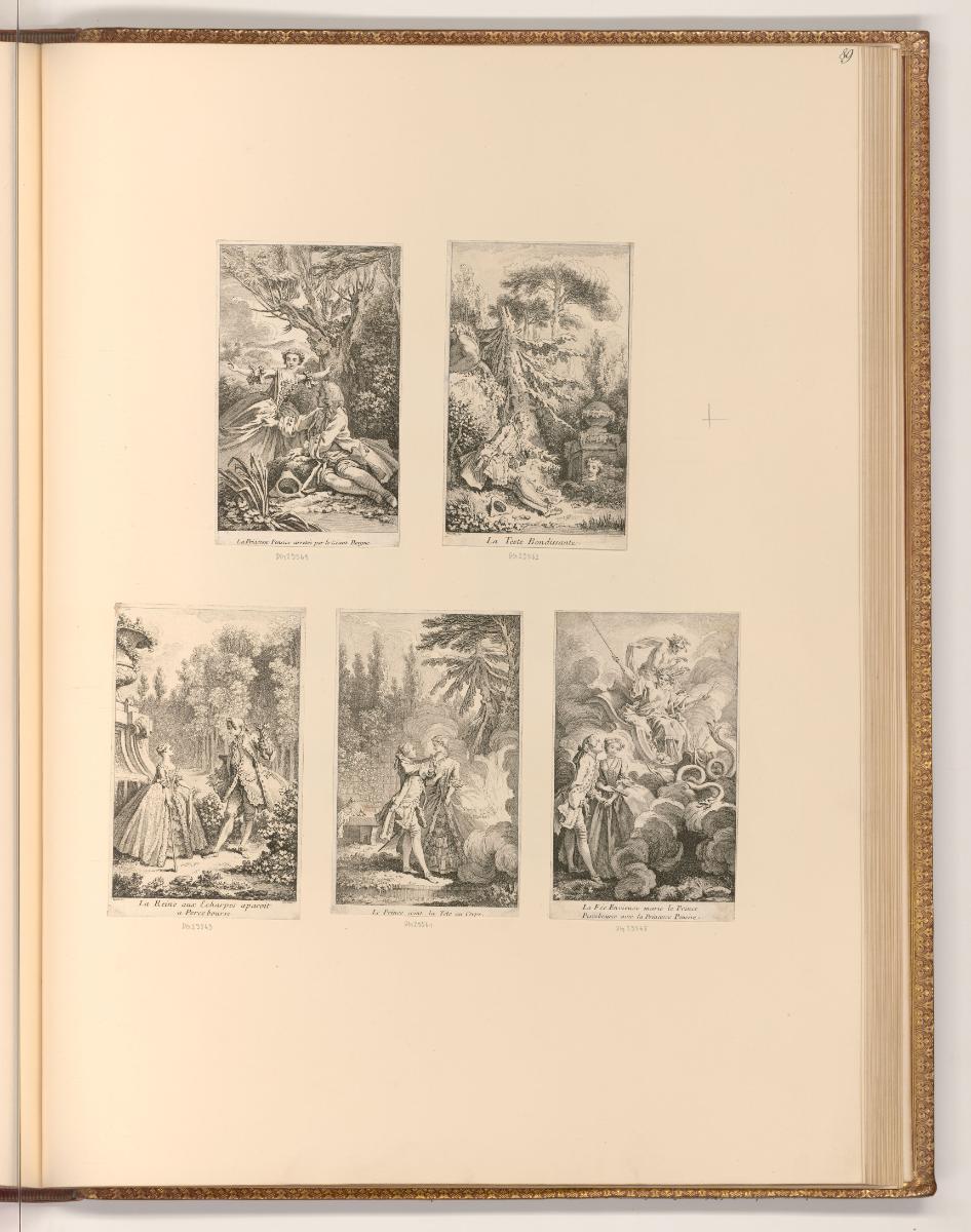 Druckgrafiken nach François Boucher, Die Fee Lutine (Buchillustration), Inv. Nr.: Frankreich na…
