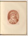 Druckgrafiken nach Charles André Van Loo, Brustbild einer Frau (Vestalin), Inv. Nr.: Frankreich…