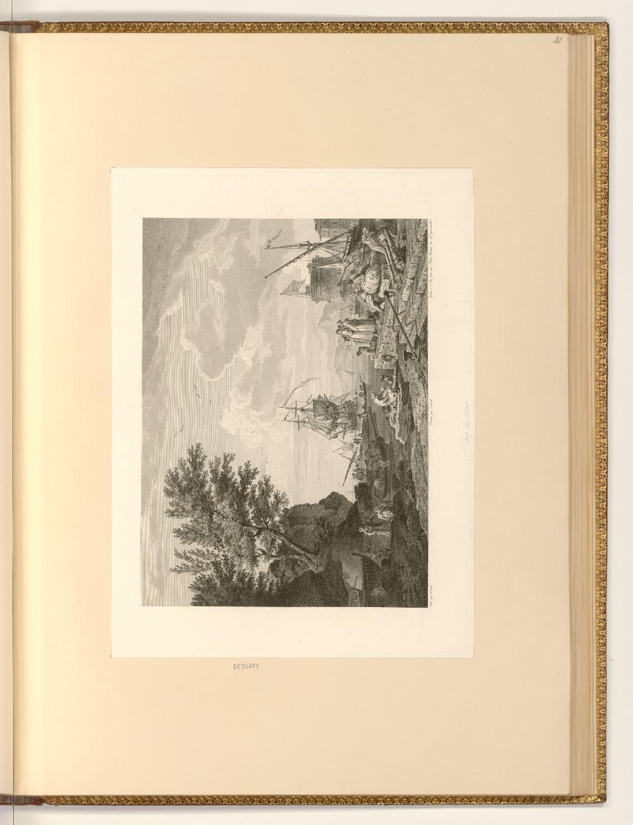 Druckgrafiken nach Claude-Joseph Vernet und Joseph Marie Vien, Port de Mer, Inv. Nr.: Frankreic…