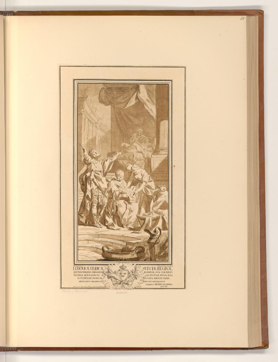 Französische Druckgrafiken des 18. Jahrhunderts, Geburt Marias, Inv. Nr.: Frankreich nach Sekti…