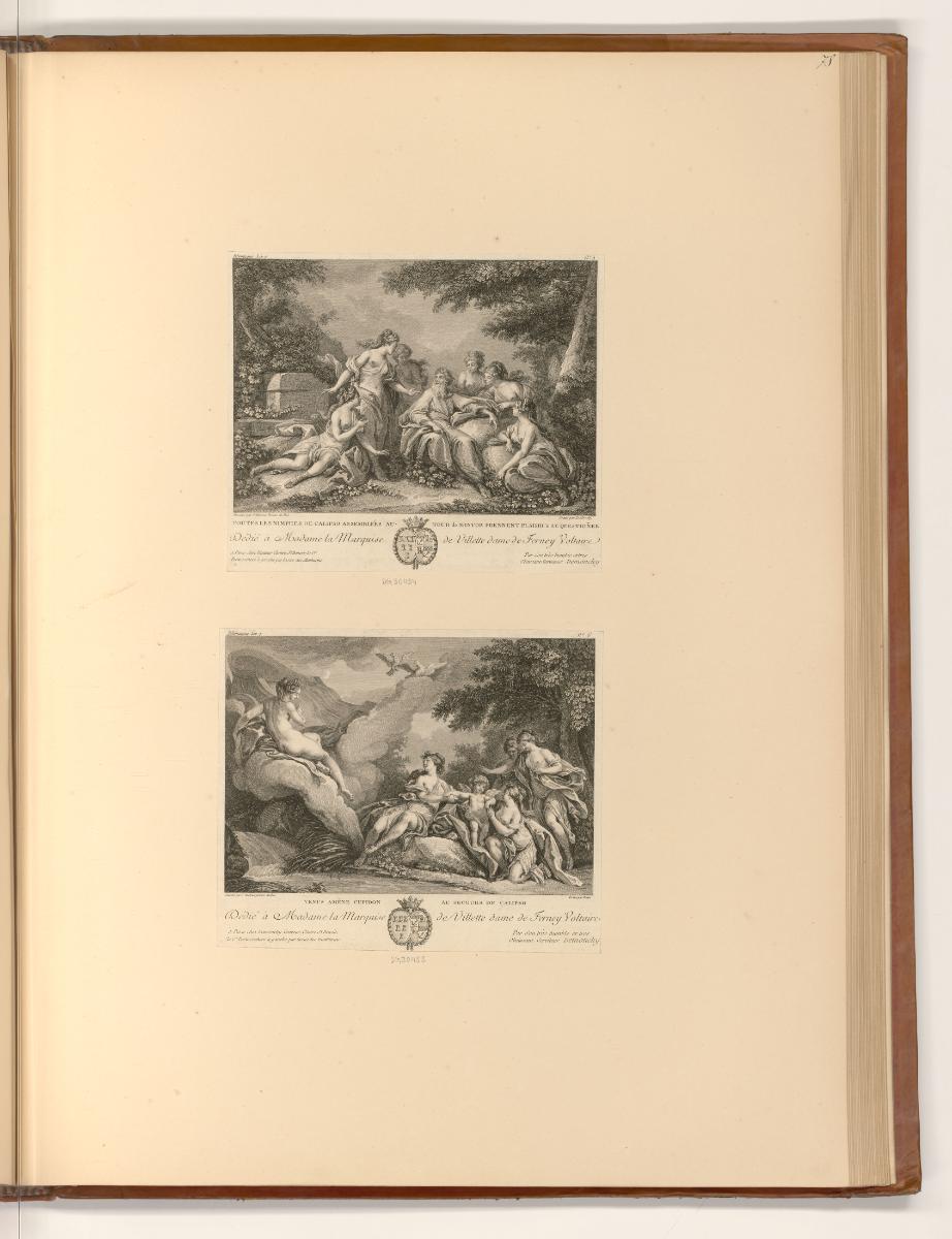 Französische Druckgrafiken des 18. Jahrhunderts, Die Geschichte des Telemach, Inv. Nr.: Frankre…