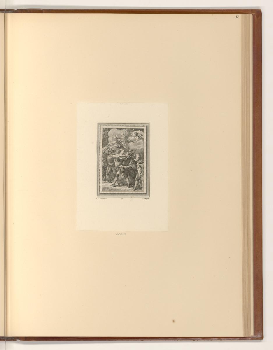 Druckgrafiken nach Charles Nicolas Cochin, Buchillustration, Inv. Nr.: Frankreich nach Sektione…