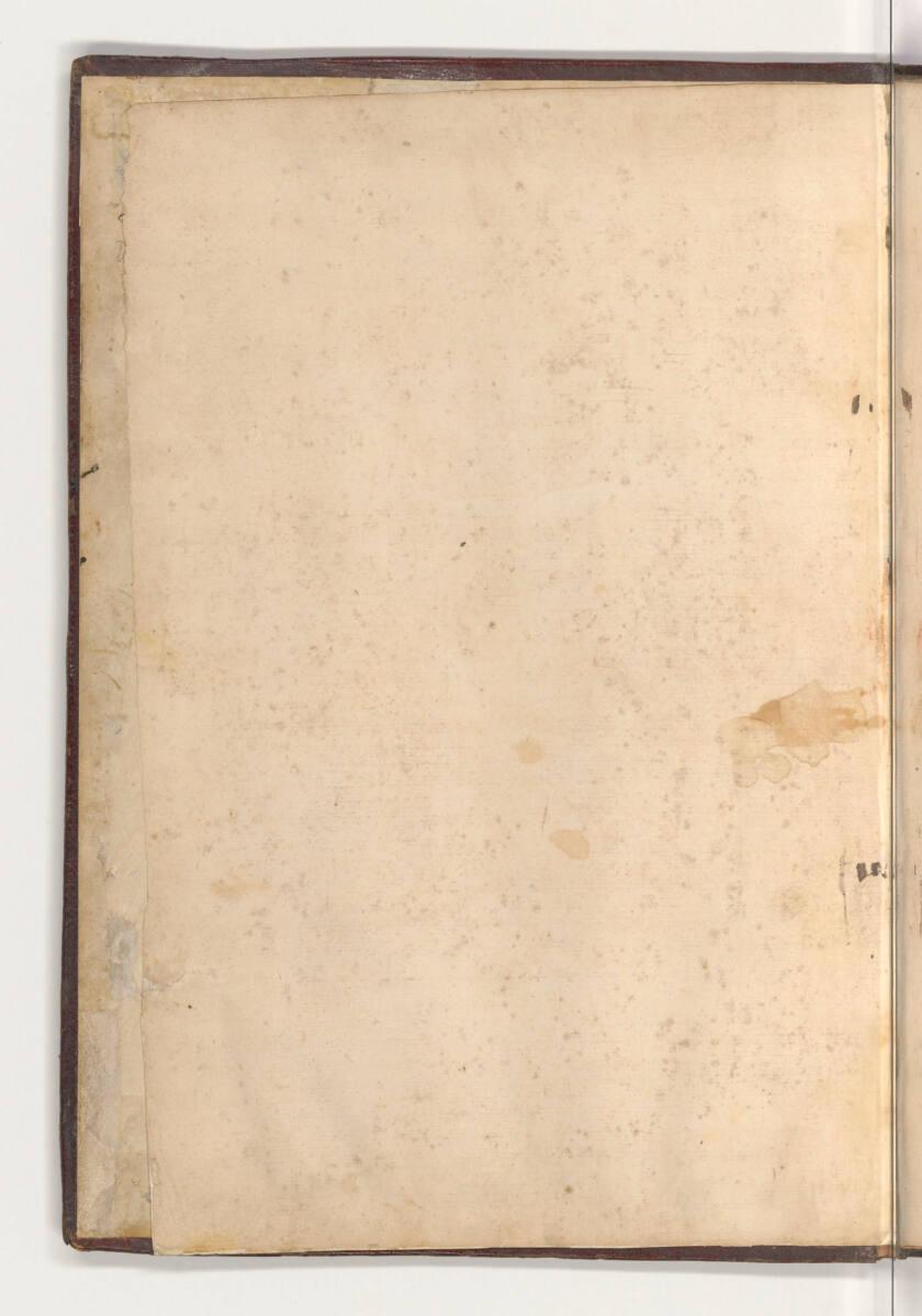 Albrecht Dürer, Das Ring- und Fechtbuch: Leerseite, Inv. Nr.: 26232/0/4v