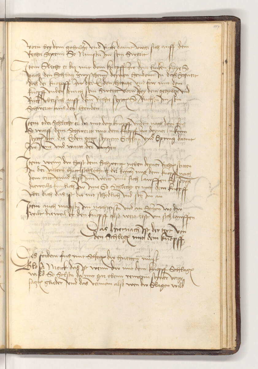 Das Ring- und Fechtbuch, Albrecht Dürer, 1512