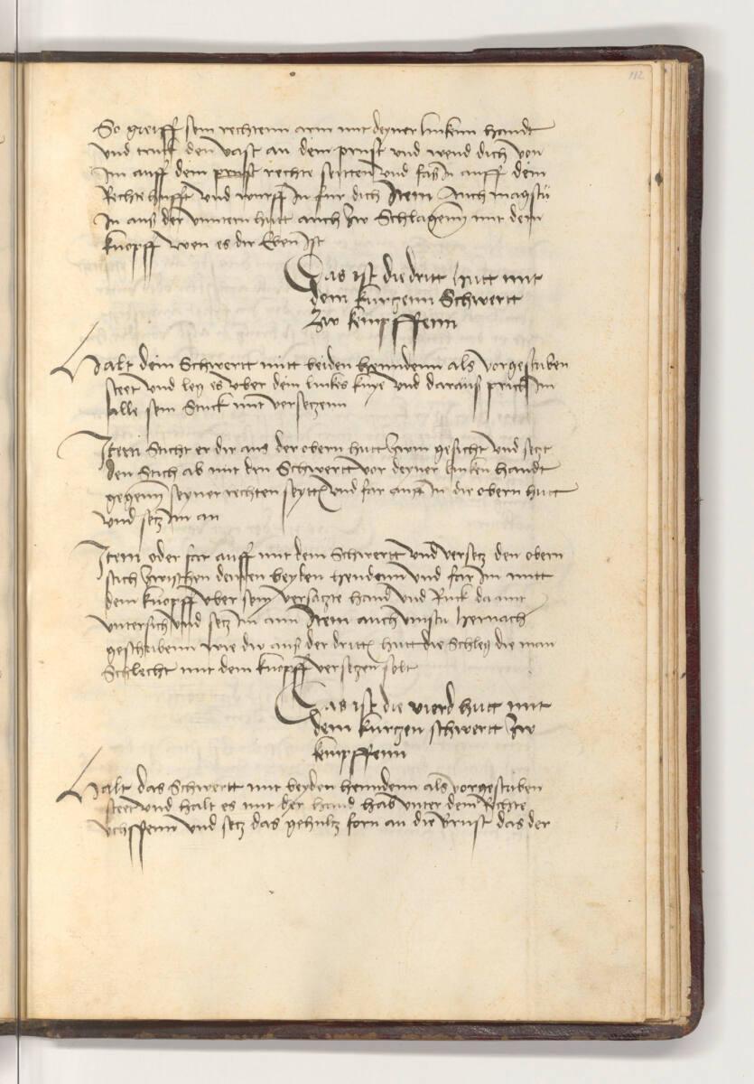 Das Ring- und Fechtbuch, Albrecht Dürer, 1512