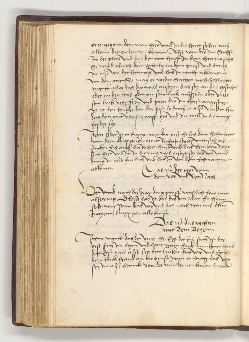 Albrecht Dürer, Das Ring- und Fechtbuch, Inv. Nr.: 26232/112v