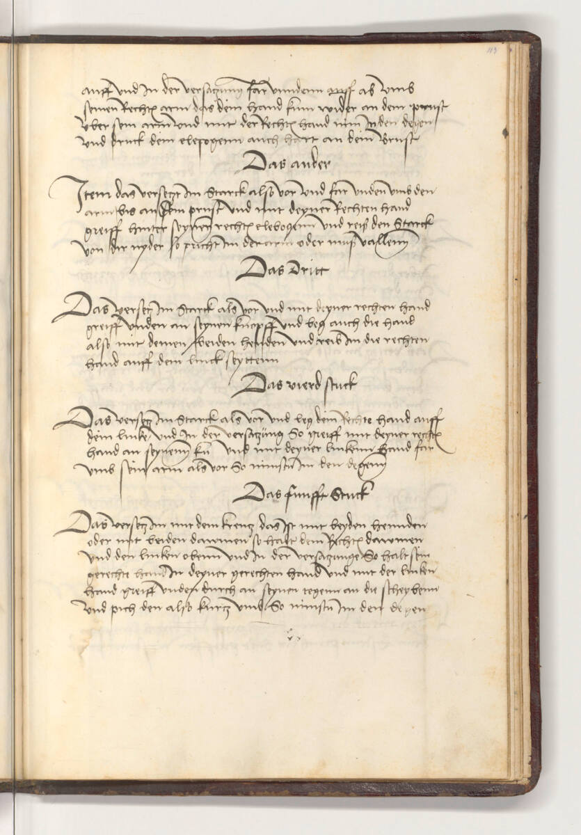Das Ring- und Fechtbuch, Albrecht Dürer, 1512