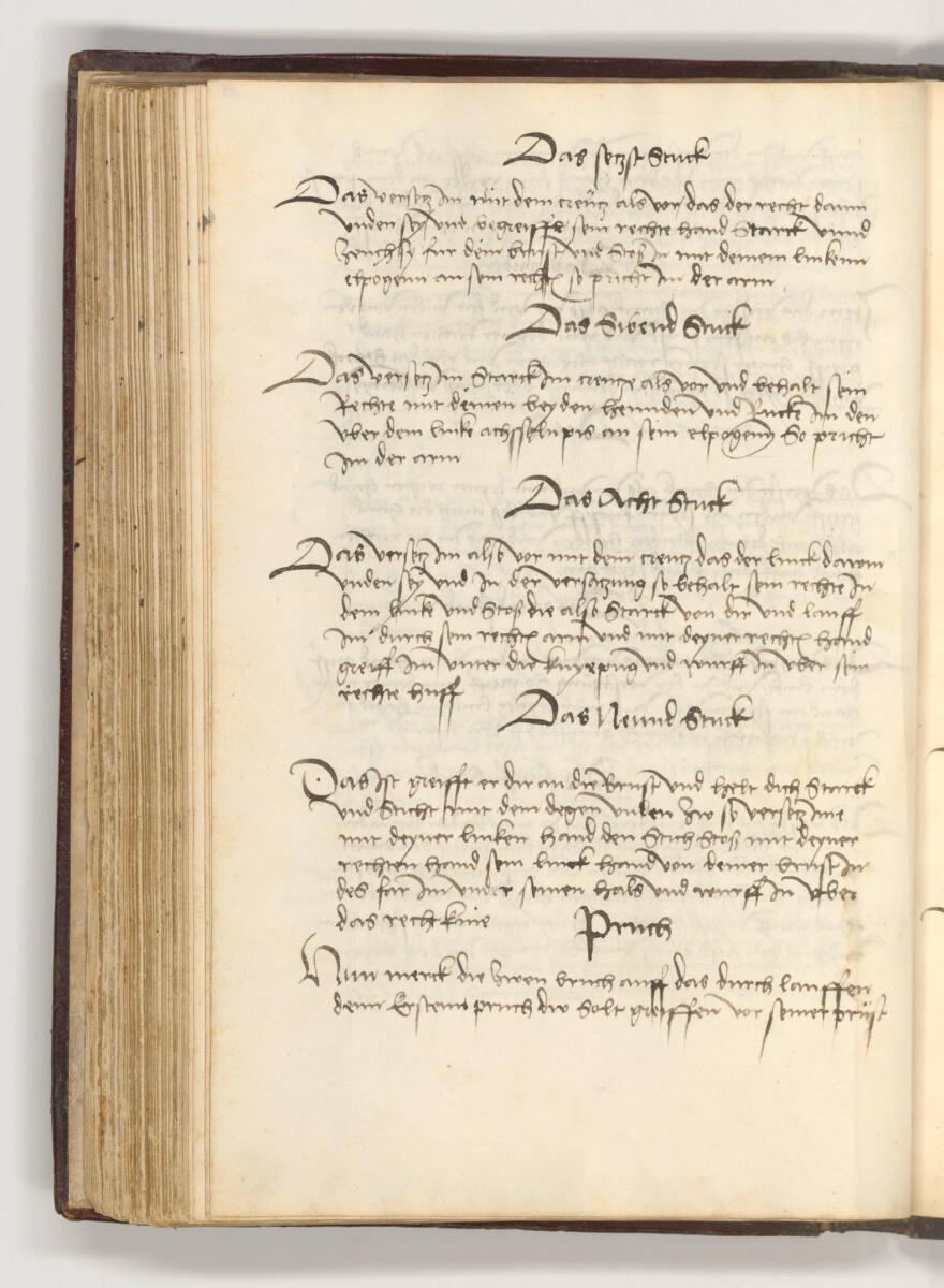 Das Ring- und Fechtbuch, Albrecht Dürer, 1512