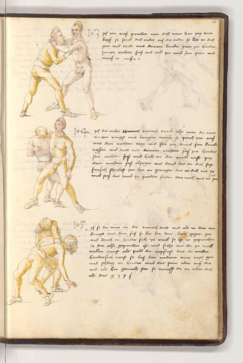 Das Ring- und Fechtbuch, Albrecht Dürer, 1512