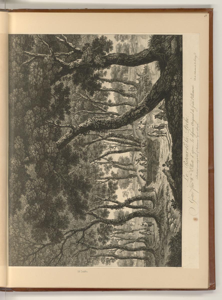 Druckgrafiken nach Jean Pillement, Le Retour de la Pêche, Inv. Nr.: Frankreich nach Sektionen I…