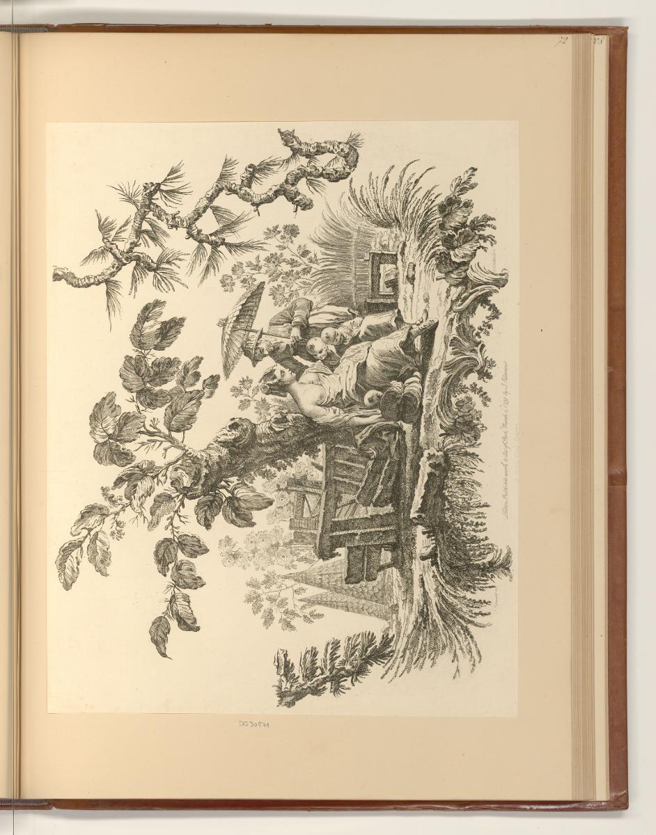 Druckgrafiken nach Jean Pillement, Chinoiserie, Inv. Nr.: Frankreich nach Sektionen II/52, F/II…