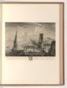 Französische Druckgrafiken des 18. Jahrhunderts, Hafenansicht mit Turm, Inv. Nr.: Frankreich na…
