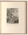 Französische Druckgrafiken des 18. Jahrhunderts, Schäfer und Schäferin, Inv. Nr.: Frankreich na…
