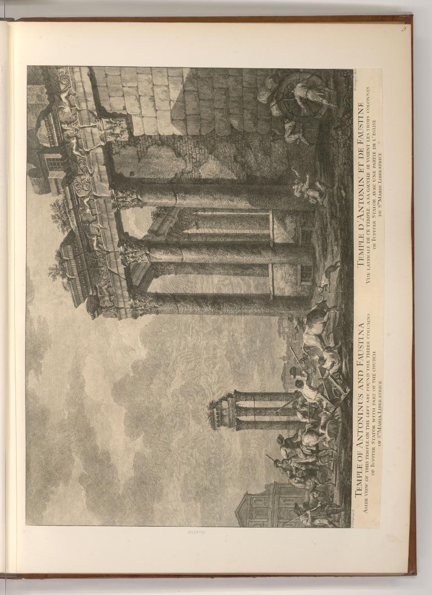 Druckgrafiken nach Charles-Louis Clérisseau, Nicolas Marie Ozanne und Pierre Louis Dumesnil, Te…