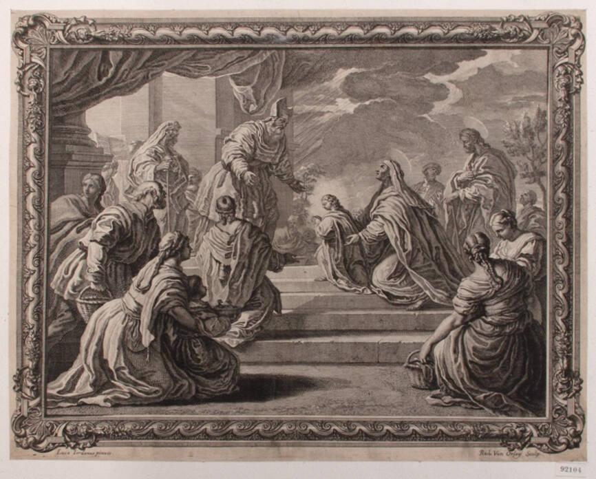 Der Tempelgang Mariens, Inv. Nr.: DG92104