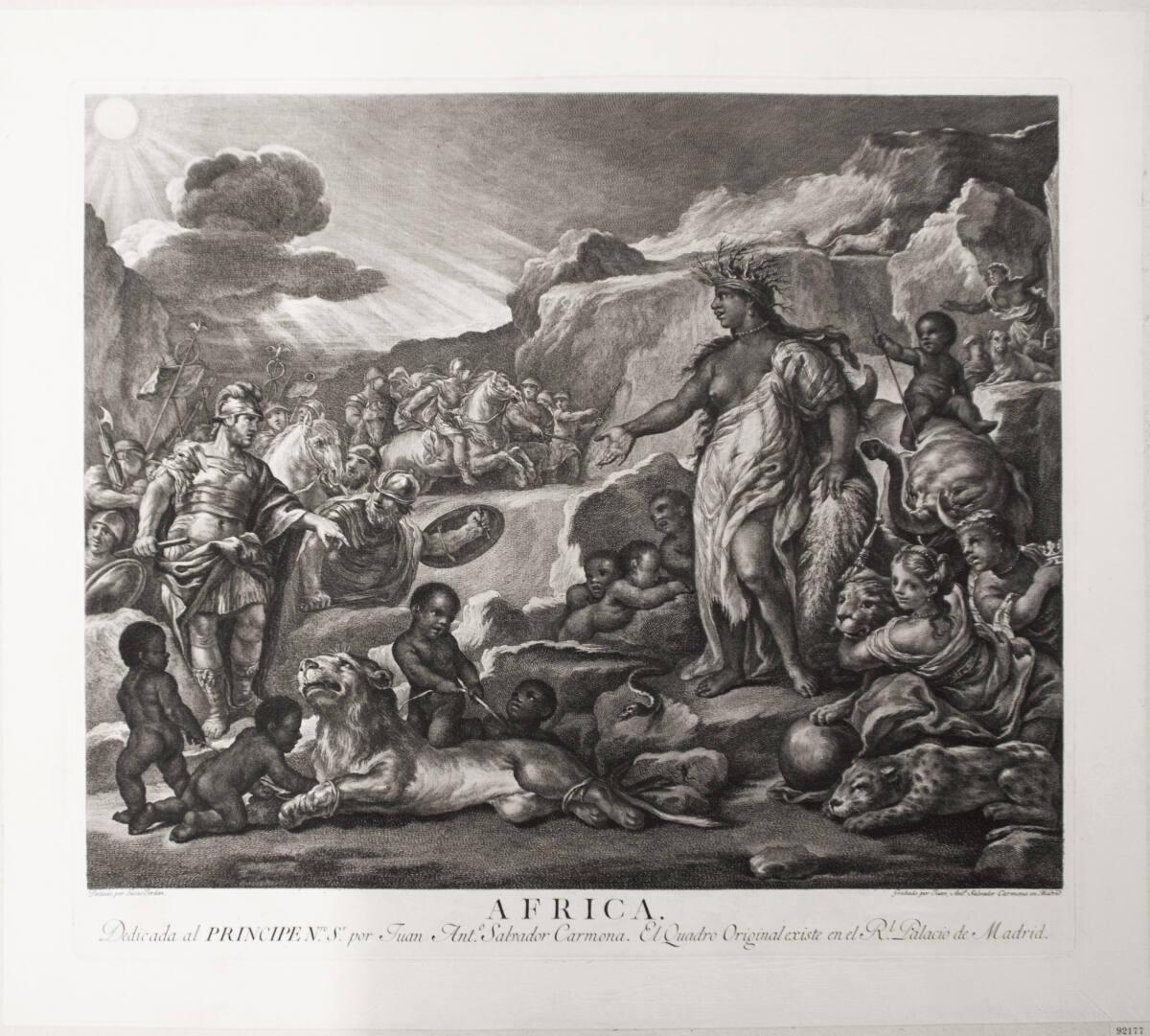 Afrika Allegorie, Inv. Nr.: DG92177