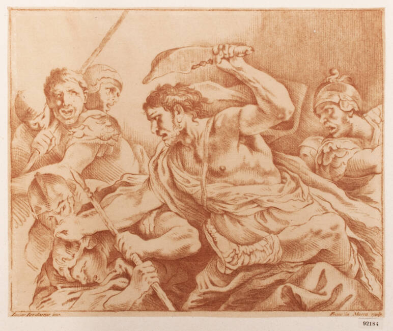 Simson und Philister, 1792