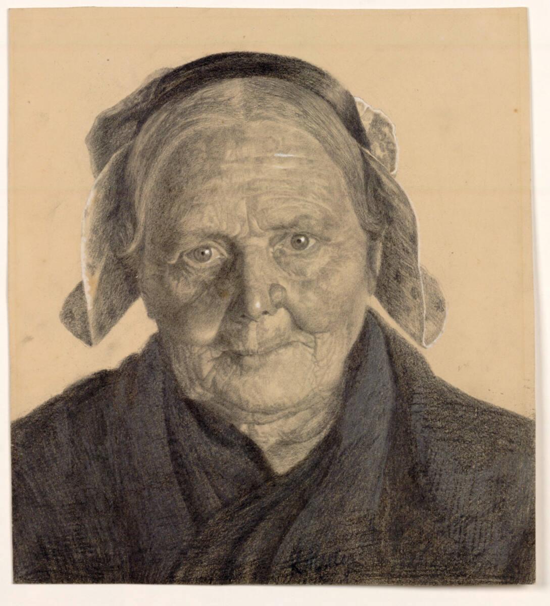 Karl Mediz, Wäscherin, Inv. Nr.: 39127
