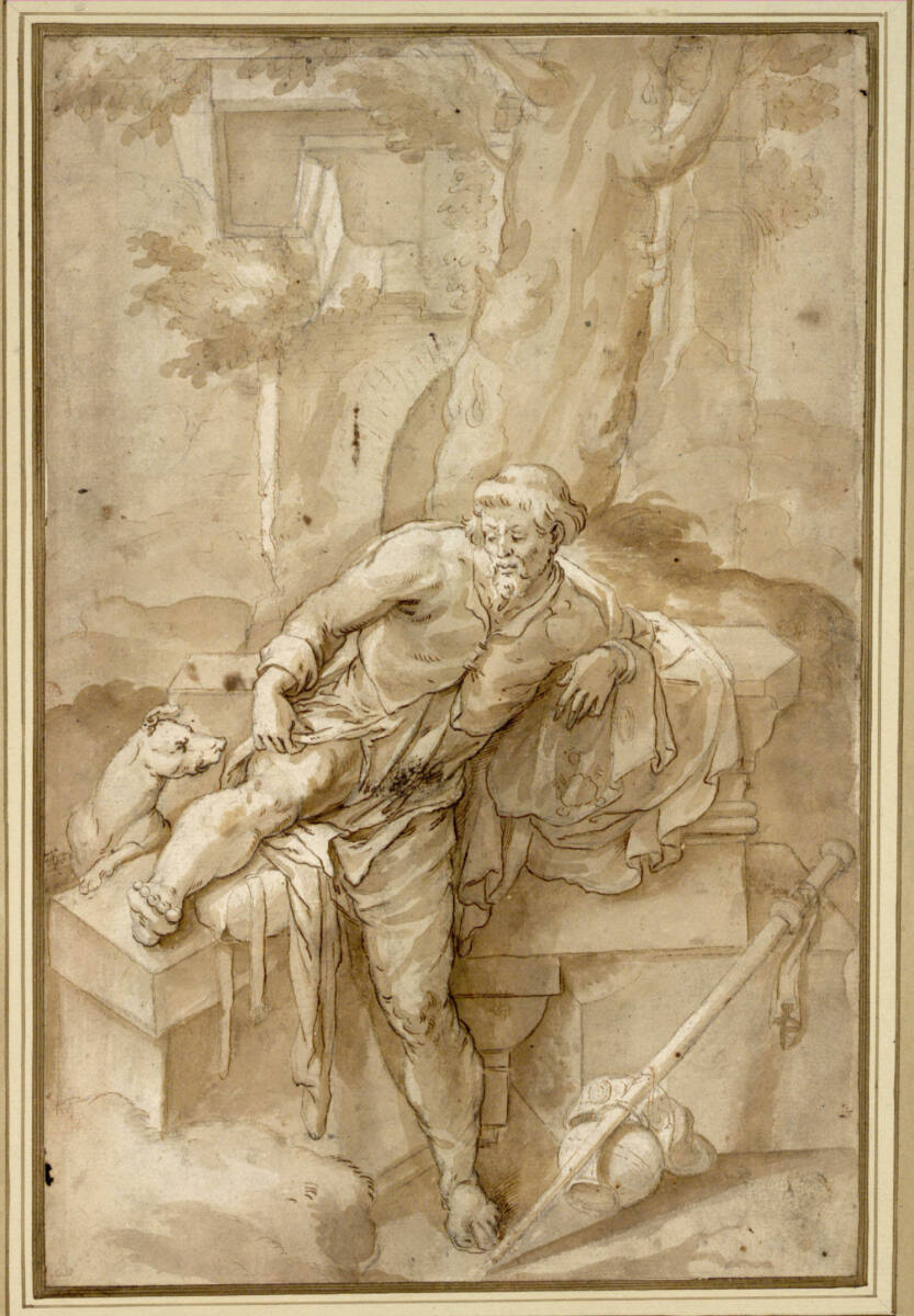 Der heilige Rochus, Alessandro Turchi