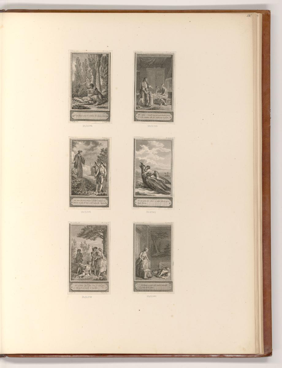 Druckgrafiken nach Jean-Baptiste Le Prince, Auguste de Saint Aubin und Clément Pierre Marillier…