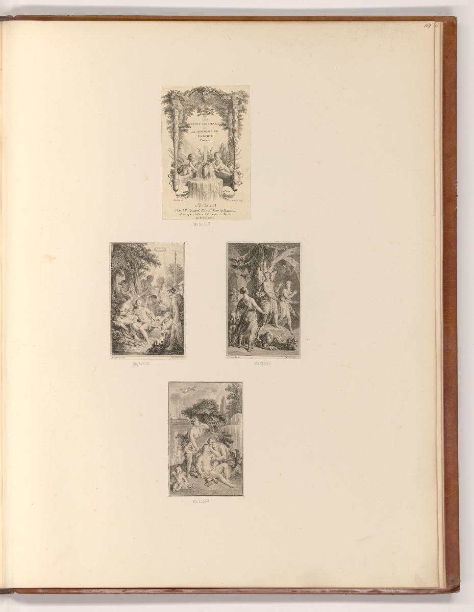 Druckgrafiken nach Jean-Baptiste Le Prince, Auguste de Saint Aubin und Clément Pierre Marillier…