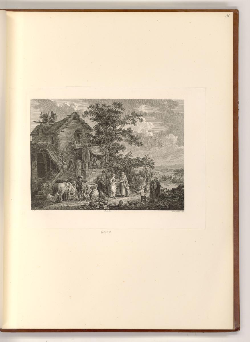 Druckgrafiken nach Jean-Baptiste Le Prince, Auguste de Saint Aubin und Clément Pierre Marillier…