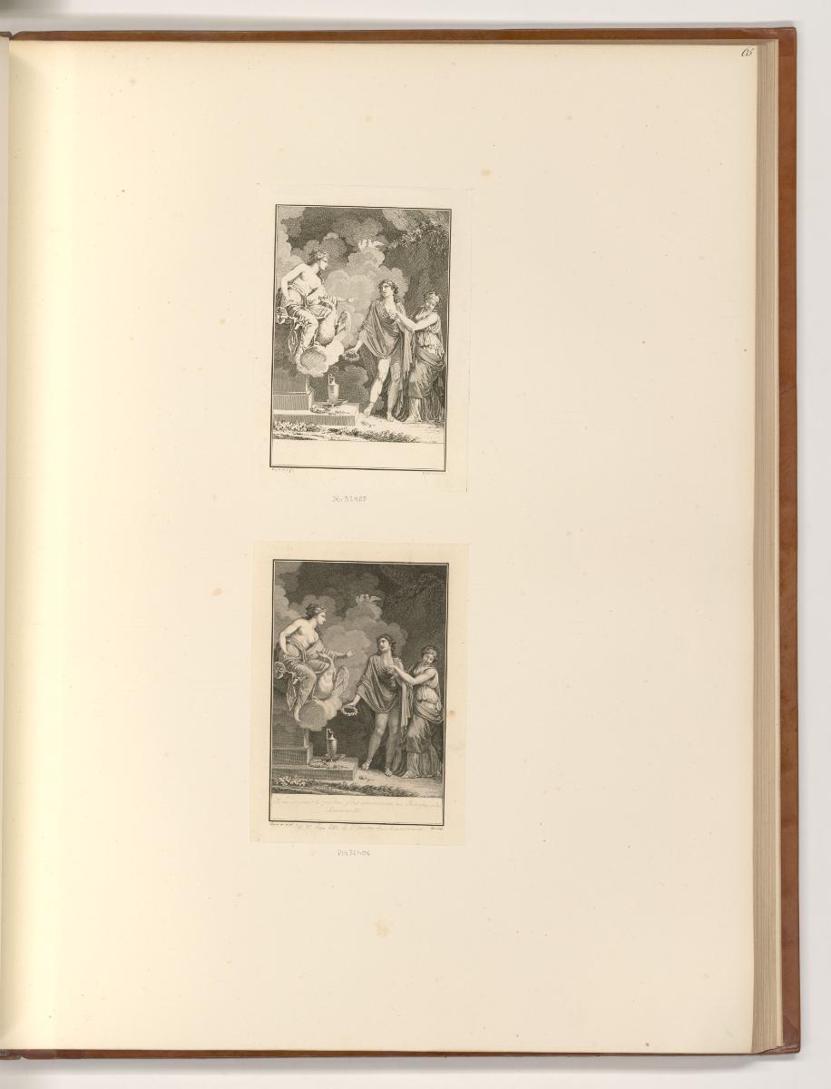 Französische Druckgrafiken des 18. und frühen 19. Jahrhunderts, Illustrationen zu Charles-Louis…