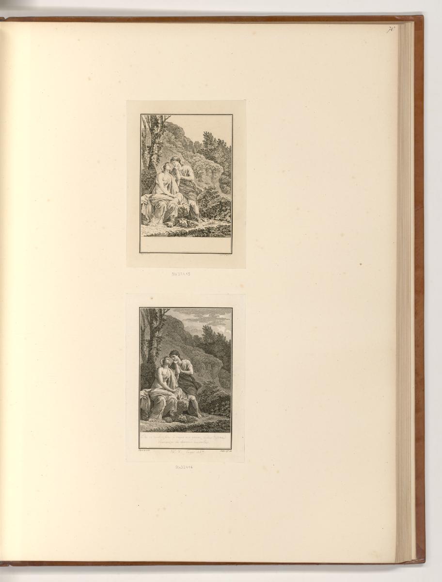 Französische Druckgrafiken des 18. und frühen 19. Jahrhunderts, Illustrationen zu Charles-Louis…