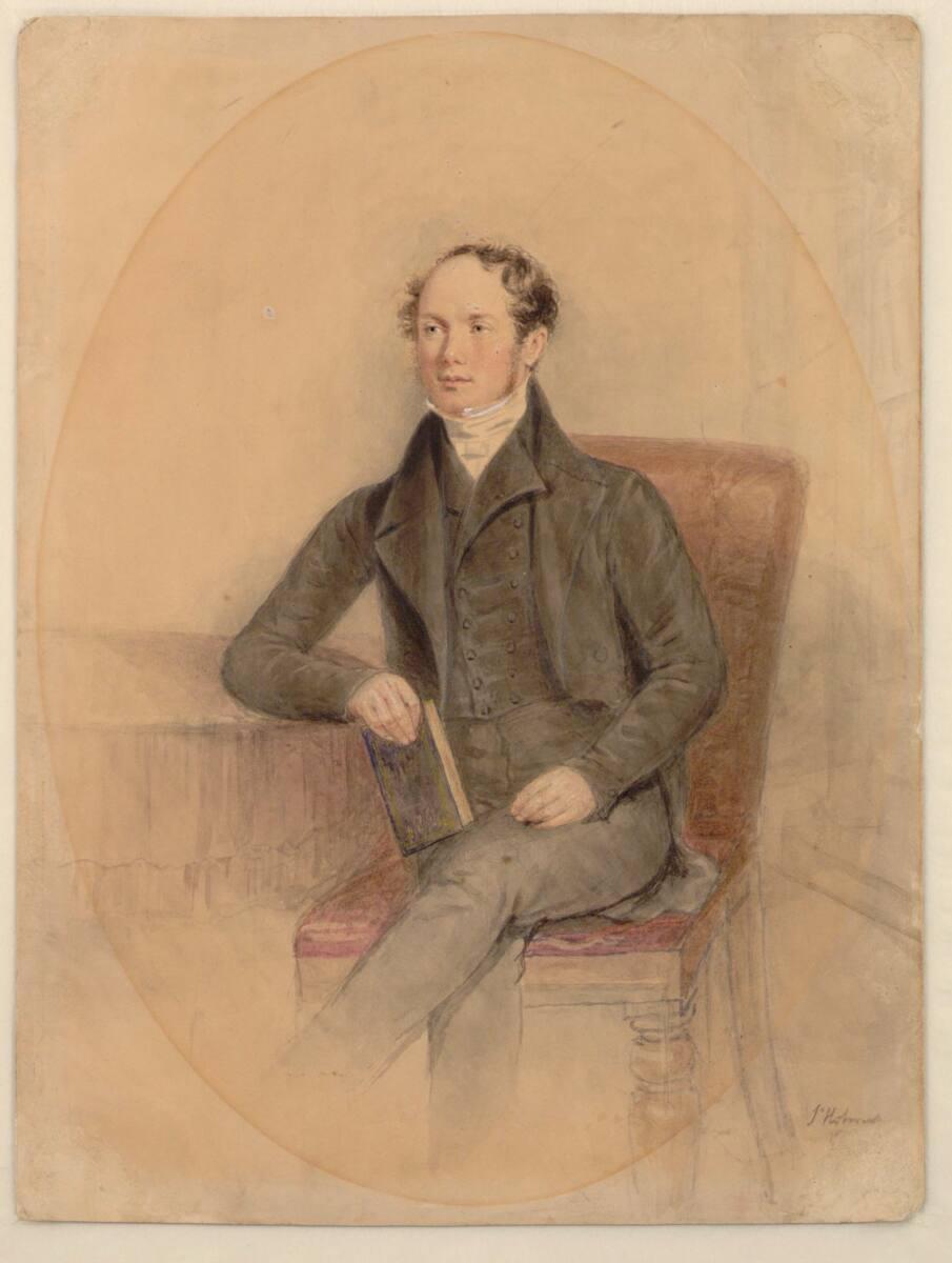 James Holmes, Bildnis eines sitzenden Herrn, Inv. Nr.: 39368