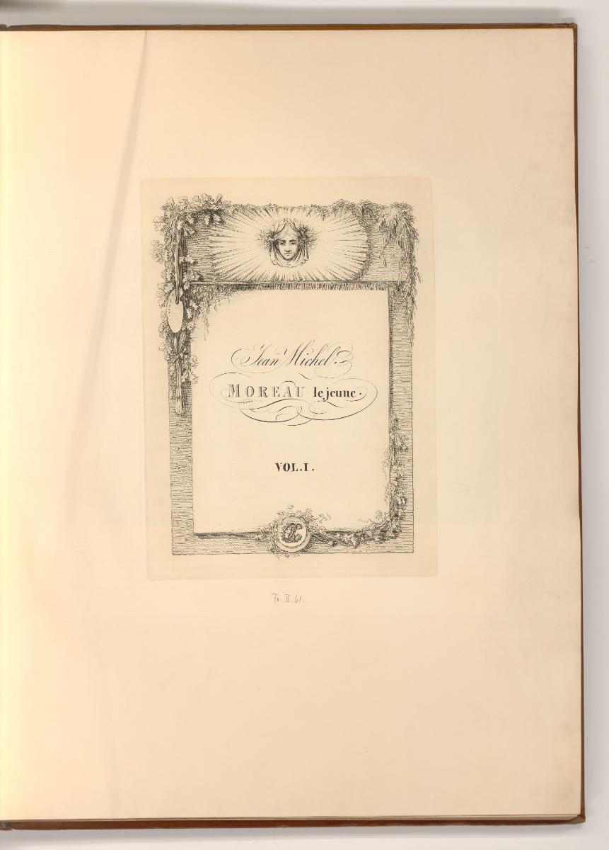 Druckgrafiken nach Jean Michel Moreau, Jean Michel Moreau le jeune, Vol. I., Inv. Nr.: Frankrei…