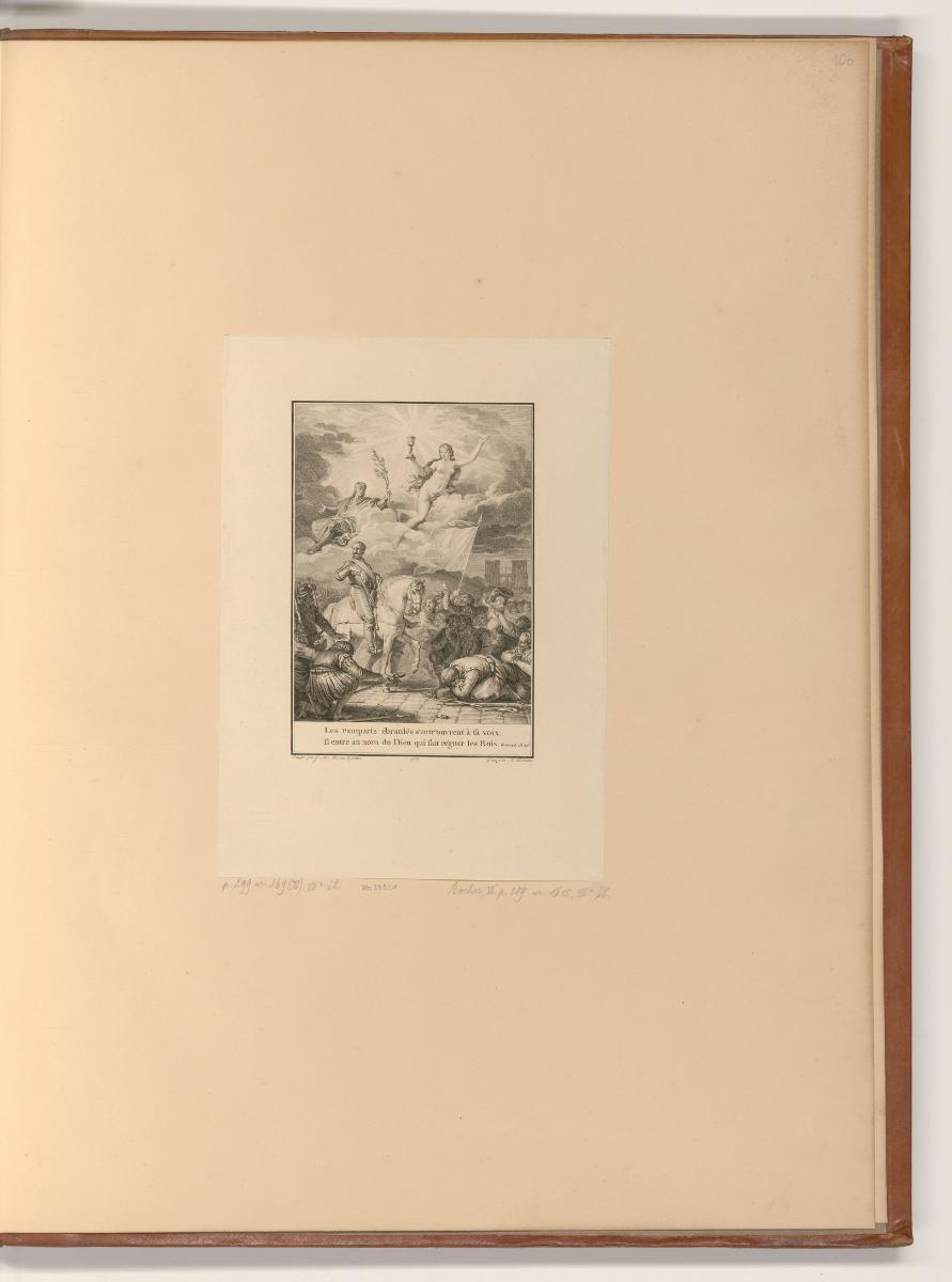 Druckgrafiken nach Jean Michel Moreau, Triumph von Heinrich IV., Inv. Nr.: Frankreich nach Sekt…