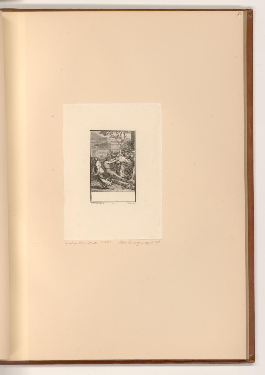 Druckgrafiken nach Jean Michel Moreau, Hl. Stephanus, Inv. Nr.: Frankreich nach Sektionen II/61…