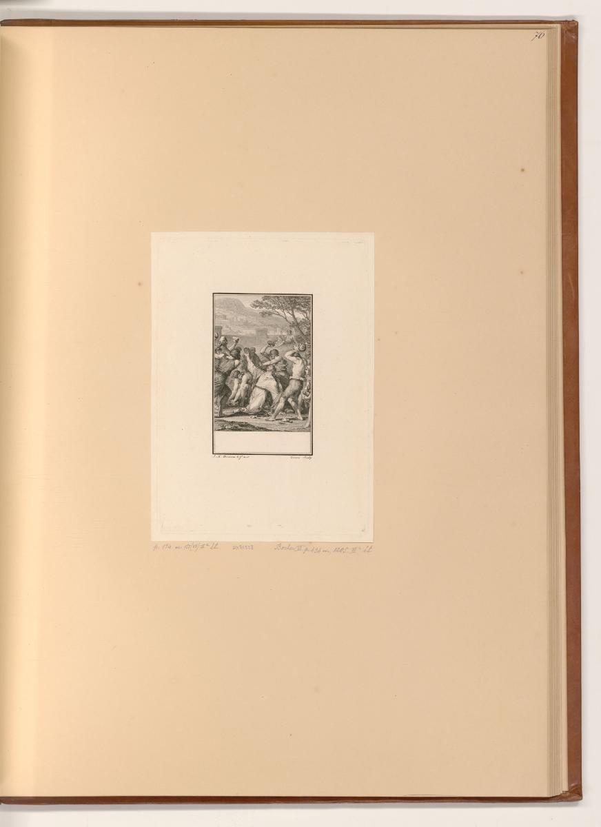 Druckgrafiken nach Jean Michel Moreau, Martyrium des Stephanus, Inv. Nr.: Frankreich nach Sekti…