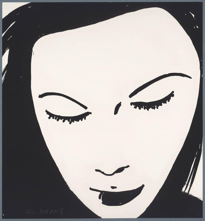 Alex Katz, Beauty 1, Inv. Nr.: DG2020/250