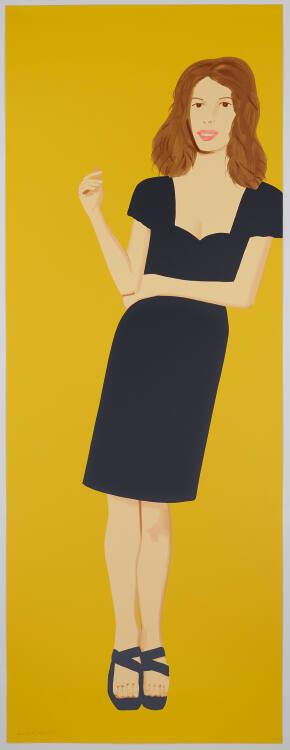 Alex Katz, Black Dress 2 (Cecily), Inv. Nr.: DG2020/148