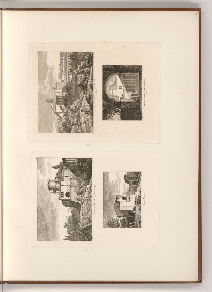 Druckgrafiken nach Constant Bourgeois, Ansichten von Italien, Inv. Nr.: Frankreich nach Sektion…
