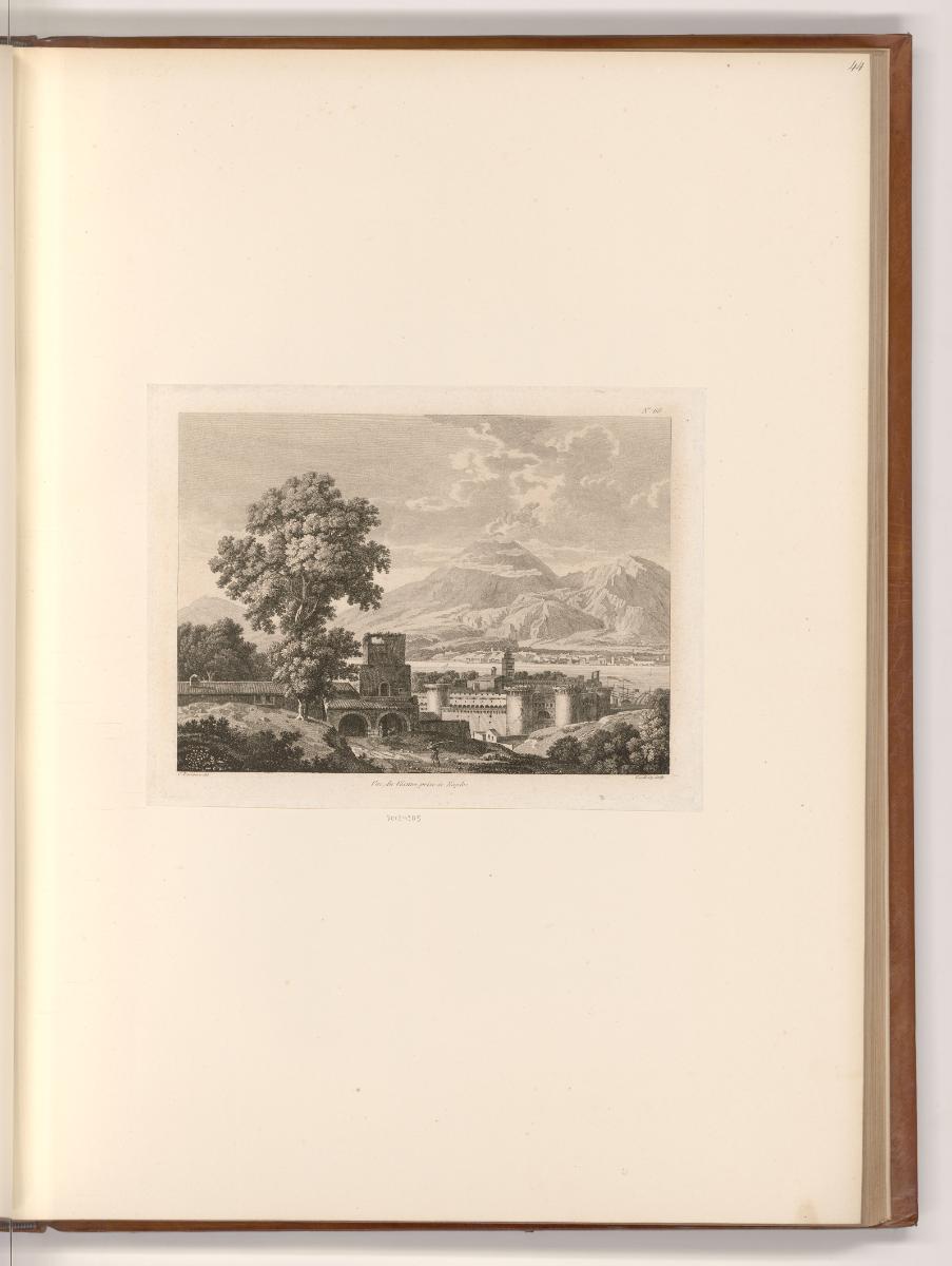 Druckgrafiken nach Constant Bourgeois, Der Vesuv, Inv. Nr.: Frankreich nach Sektionen II/66, F/…