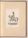 Druckgrafiken nach Charles Vernet, Garde Royale, Chasseur a Cheval, Cheval des Ardennes, Inv. N…