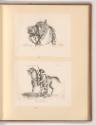 Druckgrafiken nach Charles Vernet, Pferdekopf; Königliche Garde, Husar mit Pferd, Inv. Nr.: Fra…